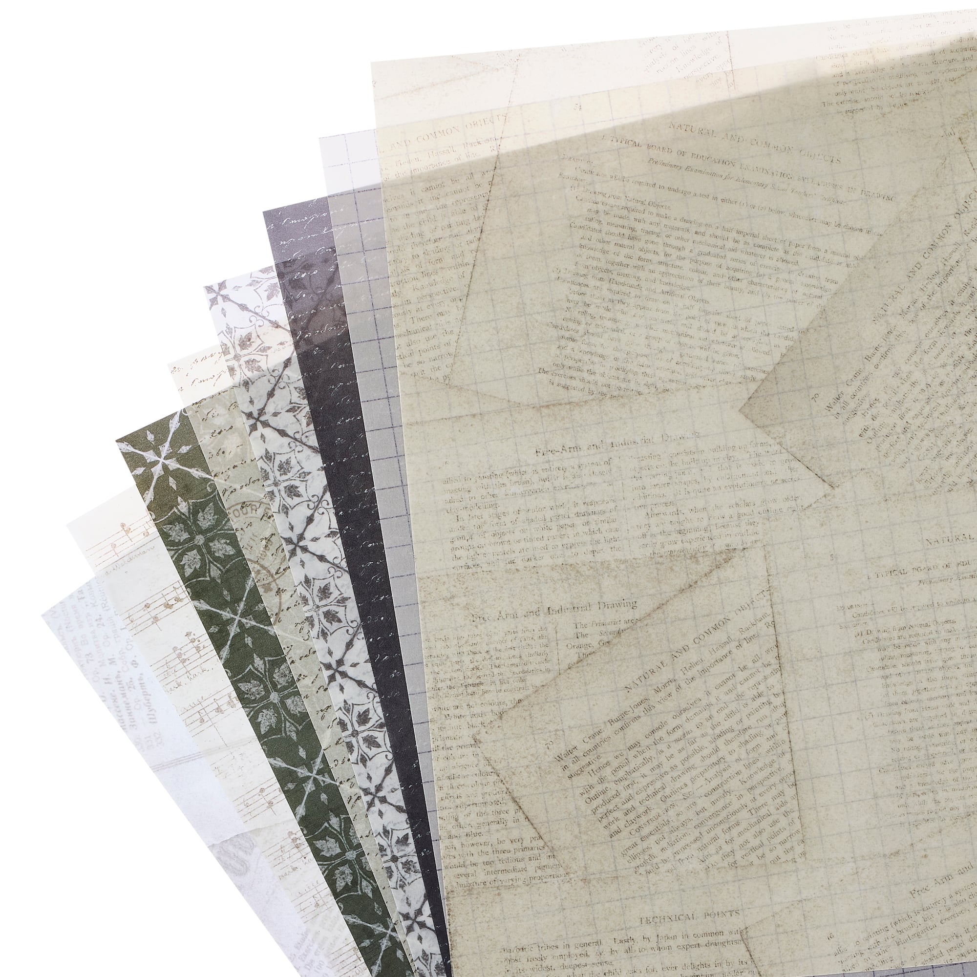 6 Pack: 12" x 12" Neutral Vellum Paper Pad by Recollections™